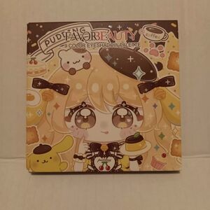 Favor Beauty Pudding 9 Color Eyeshadow Pallet Peach & Browns New With Box